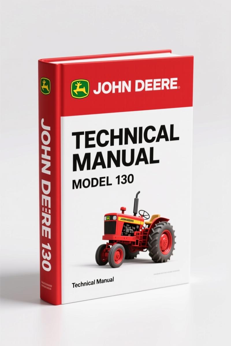 John Deere 130, 160, 165, 175, 180 1988 Technical Manual – 292 Pages OEM Specs