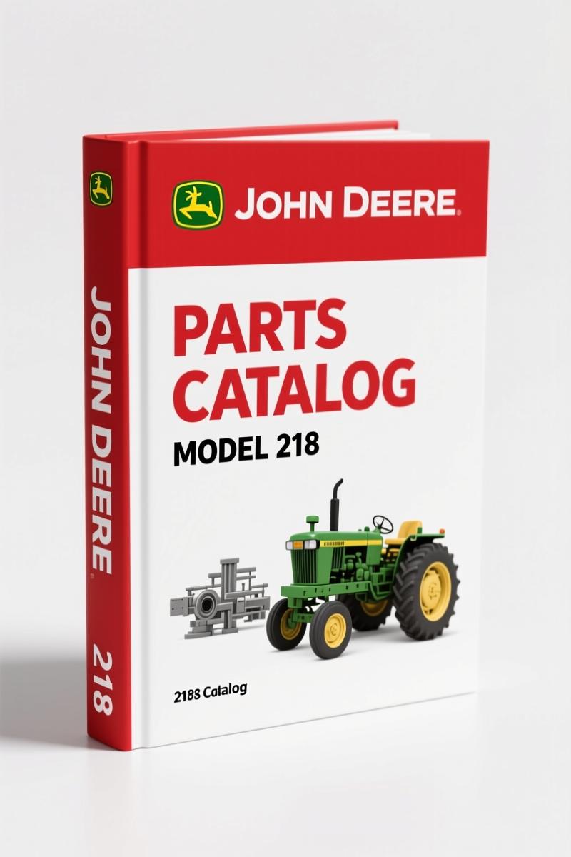 John Deere 218 1982 Parts Catalog – OEM Exploded Views & Part Numbers