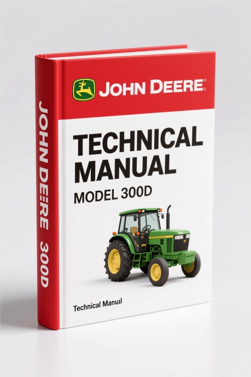John Deere 300D, 310D, 315D 2005 Technical Manual – 644 Pages OEM Specs