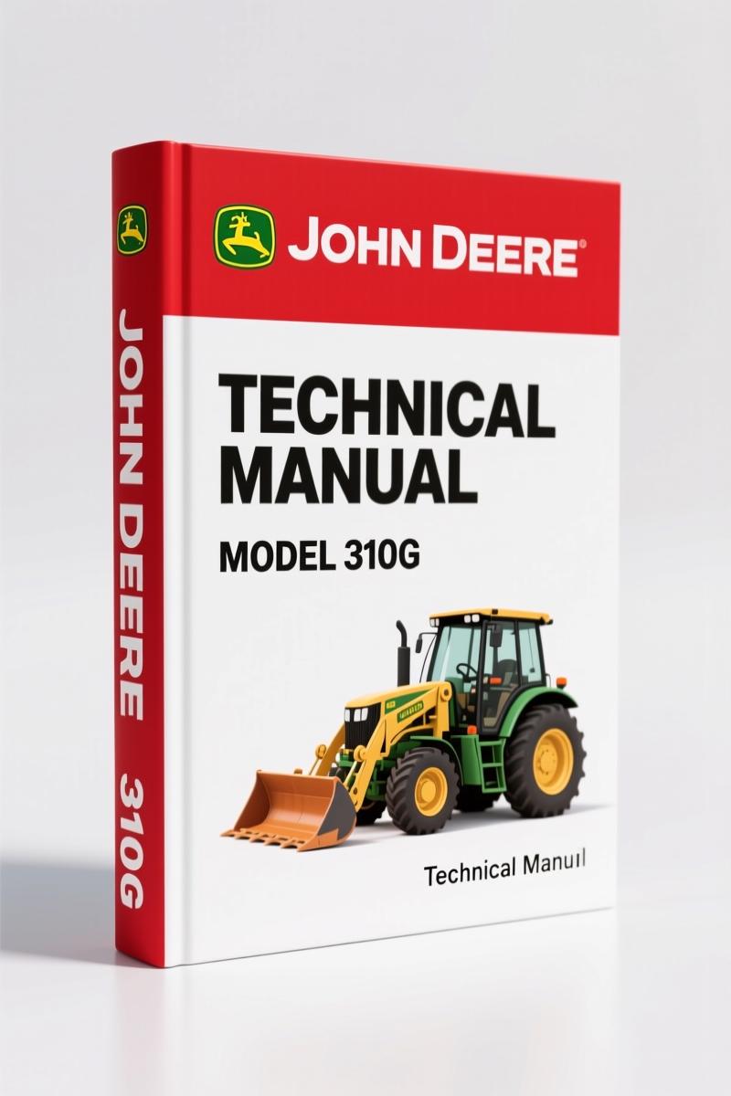John Deere 310G 2001 Technical Manual – Factory Specs