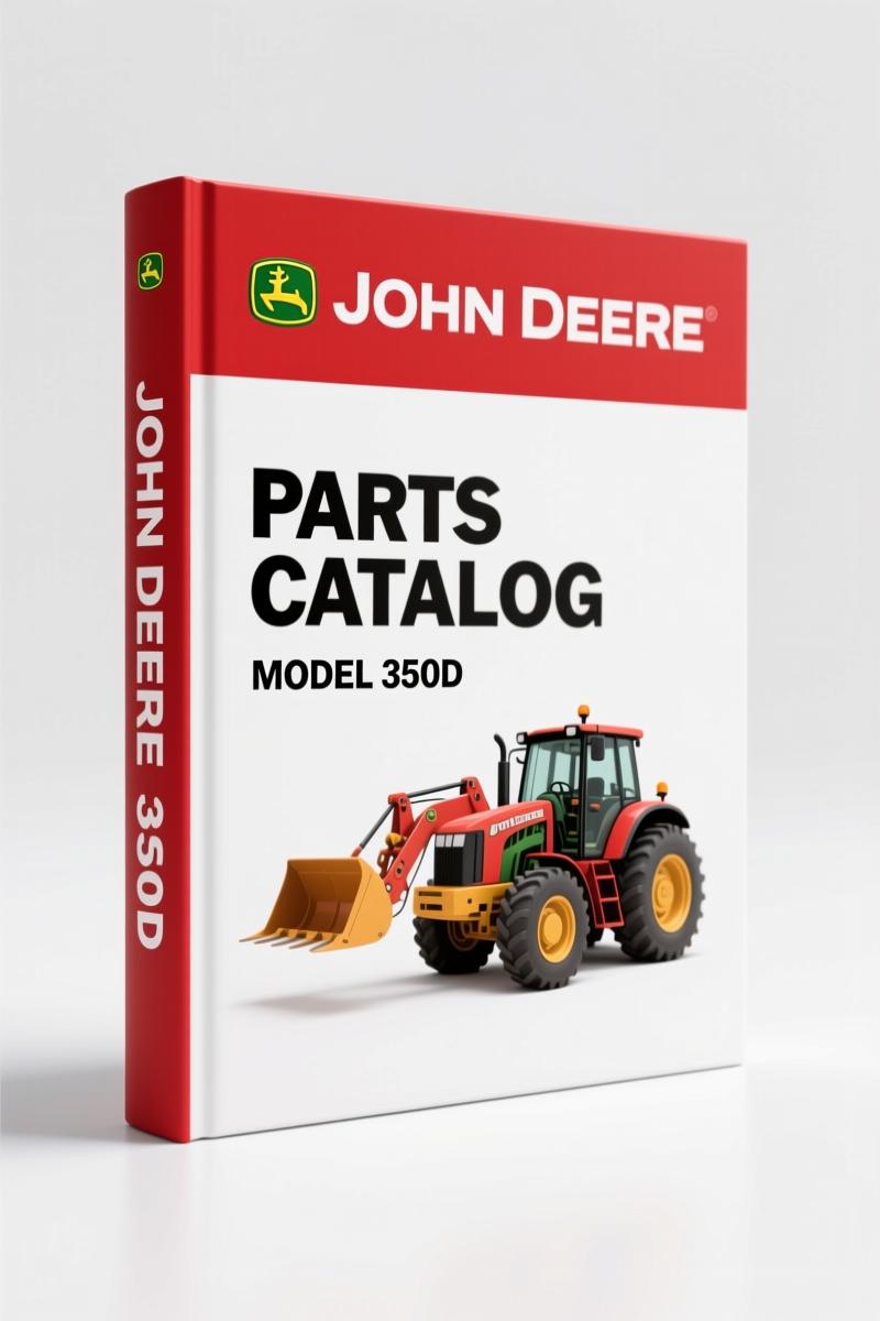 John Deere 350D, 400D 2004 Parts Catalog – 509 Pages of OEM Grids & Part Numbers