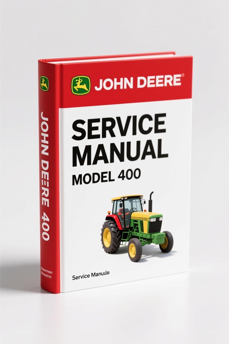 John Deere 400 1974 Service Manual – Factory Specs for Technicians