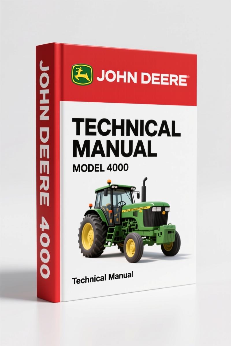 John Deere 4000 1999 Technical Manual – OEM Service Data for Attachments