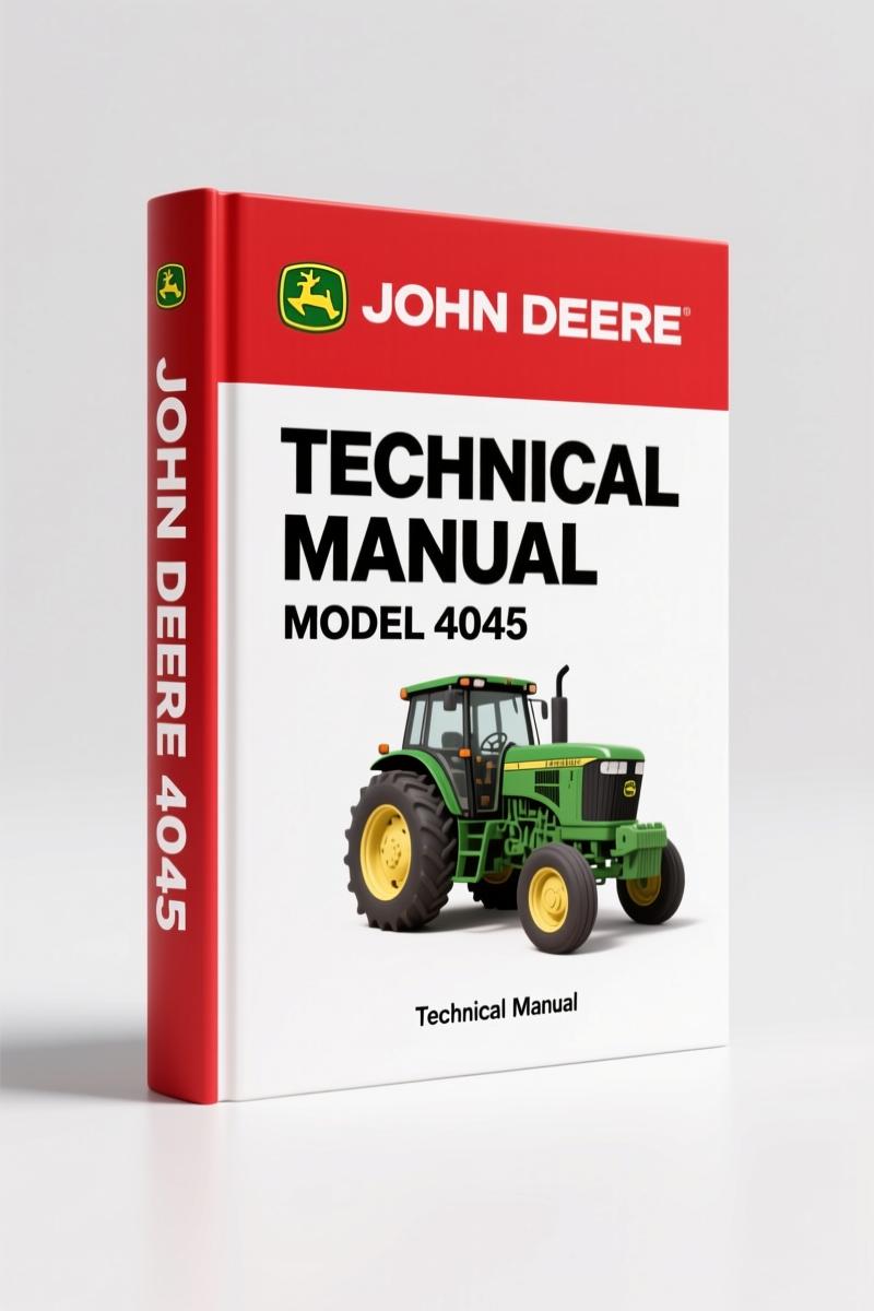 John Deere 4045 2012 Technical Manual – Factory Specs for 4.5L Interim Tier 4 Engines