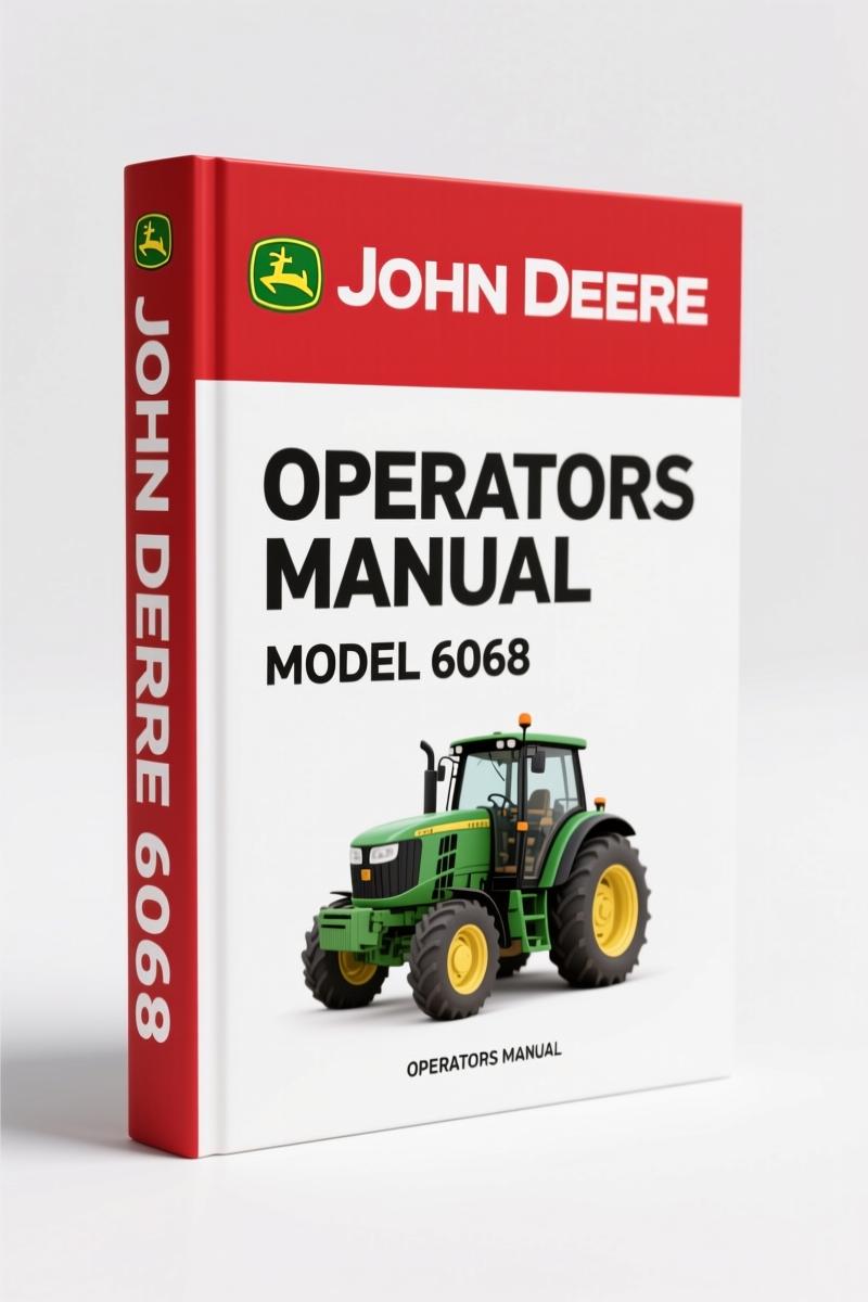 John Deere 4045, 6068 Operators Manual – OEM Specs for 4.5L & 6.8L