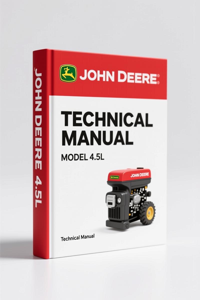 John Deere 4.5L, 6.8L 2003 Technical Manual – OEM HPCR Diesel