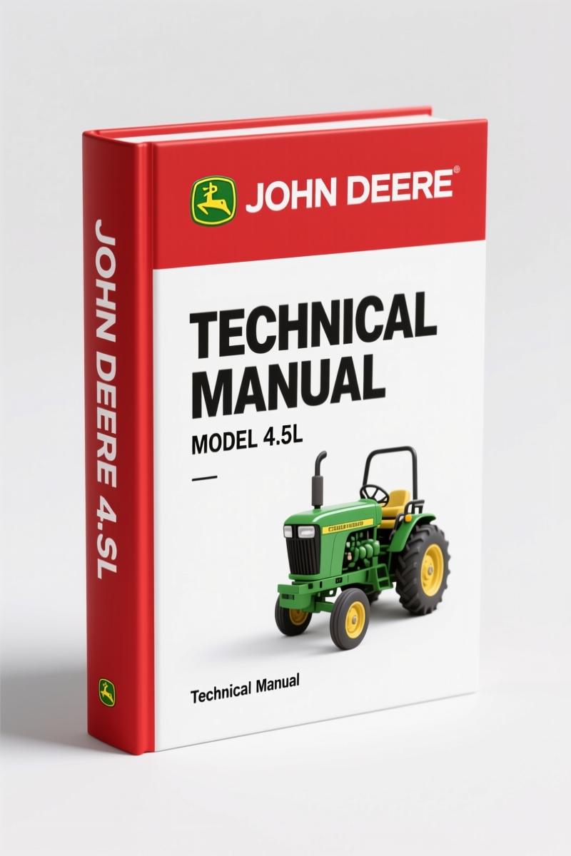 John Deere 4.5L, 6.8L 2000 Technical Manual – Factory Specs