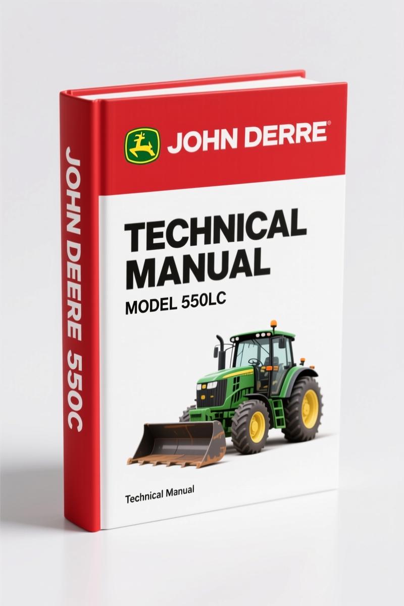 John Deere 550LC 2005 Technical Manual – 672 Pages OEM Specs