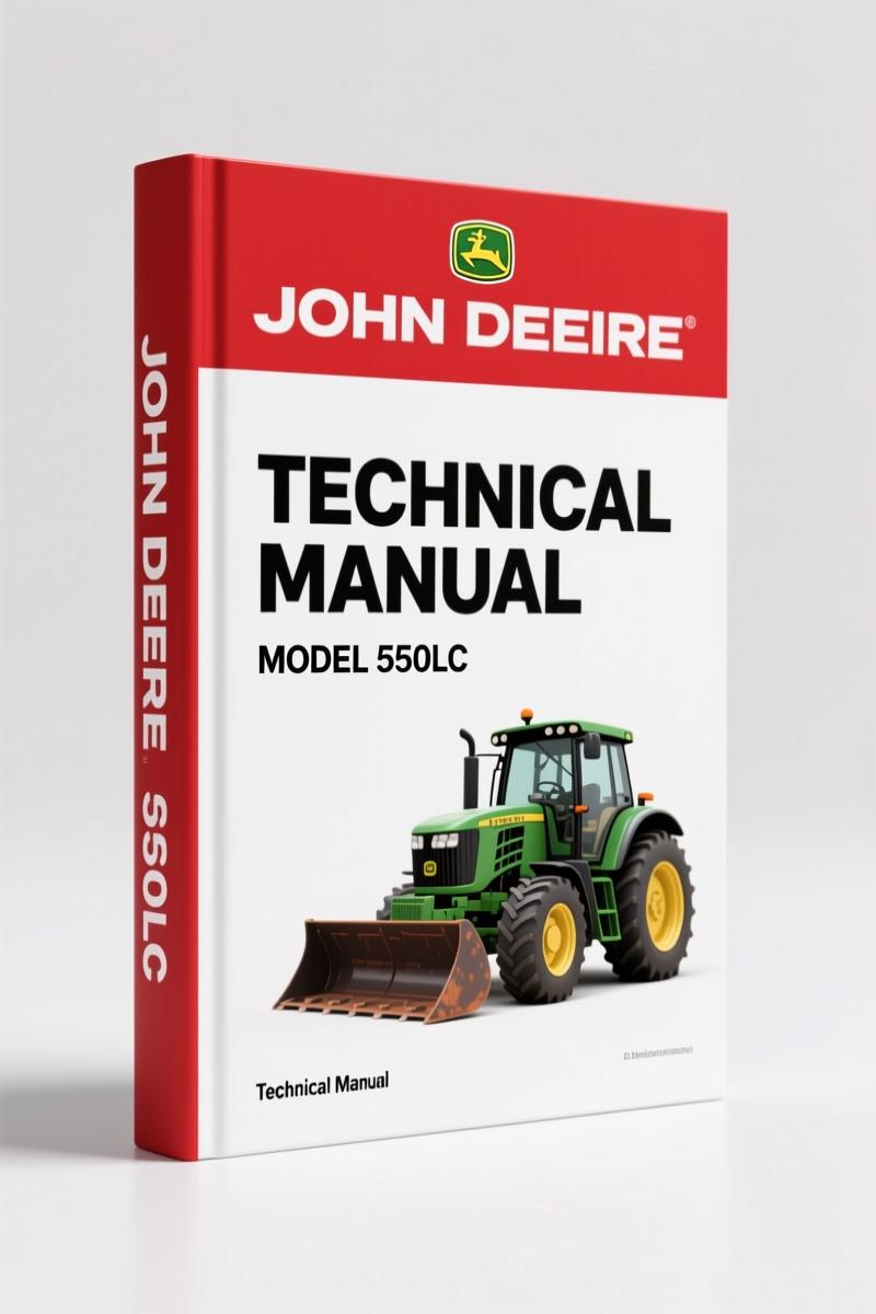 John Deere 550LC 2005 Technical Manual – 672 Pages OEM Service Specs
