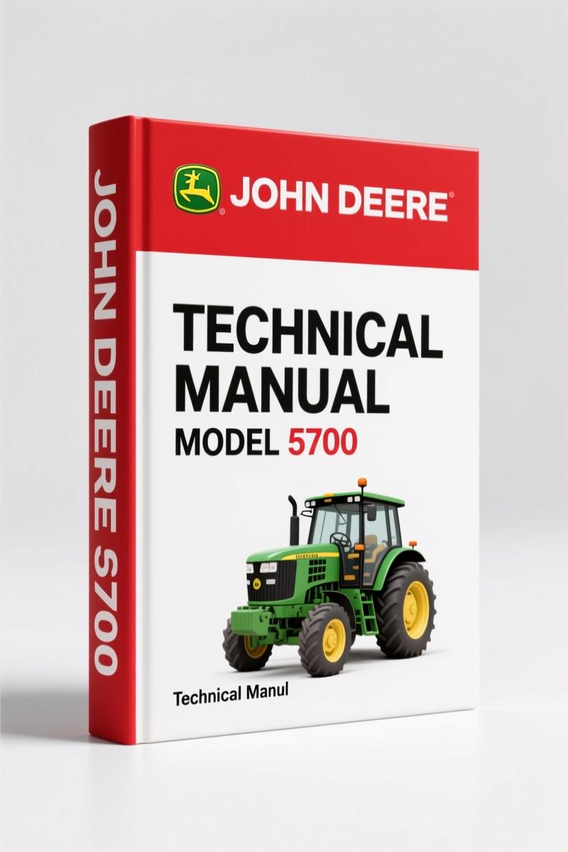 John Deere 5700, 5705 2008 Technical Manual – Operator Manual