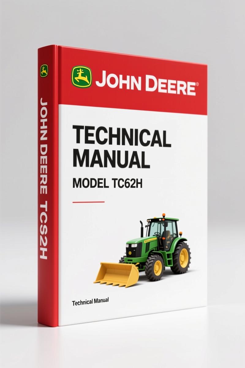 John Deere 624H, TC62H 2004 Technical Manual – 662 Pages OEM Factory Specs