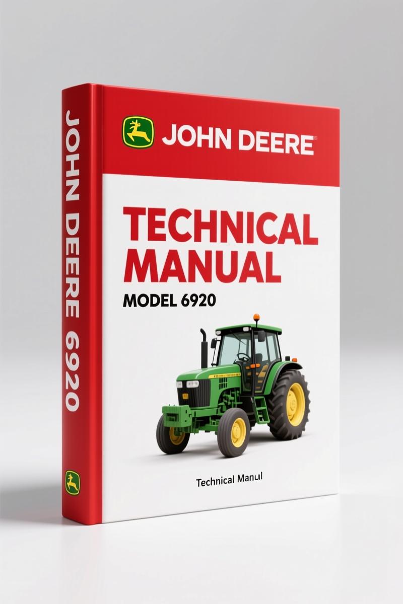 John Deere 6820, 6920, 6920S 2001 Technical Manual – 1250 Pages of Factory Specs
