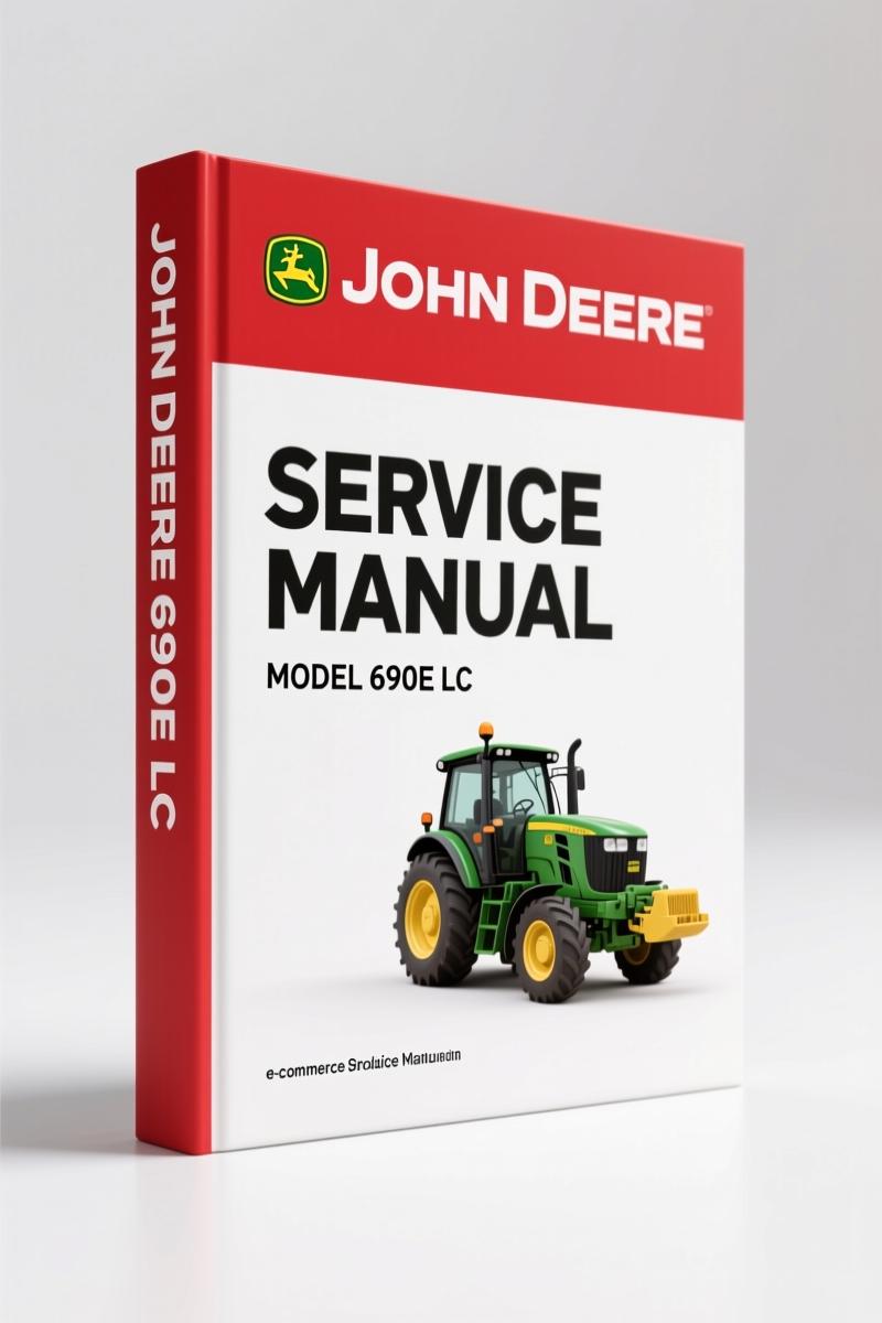 John Deere 690E LC 2005 Service Manual – OEM Hydraulic Diagnostics
