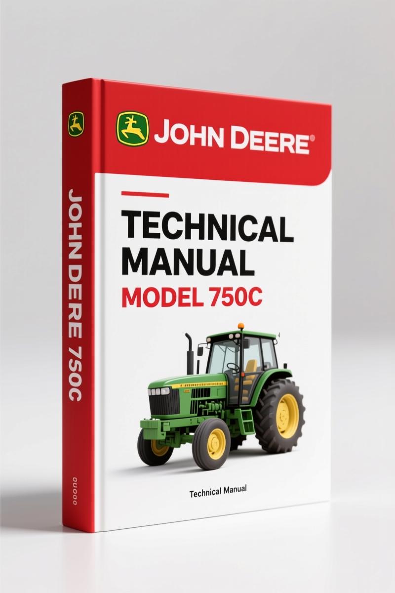 John Deere 750C, 850C 2004 Technical Manual – OEM Factory Specs
