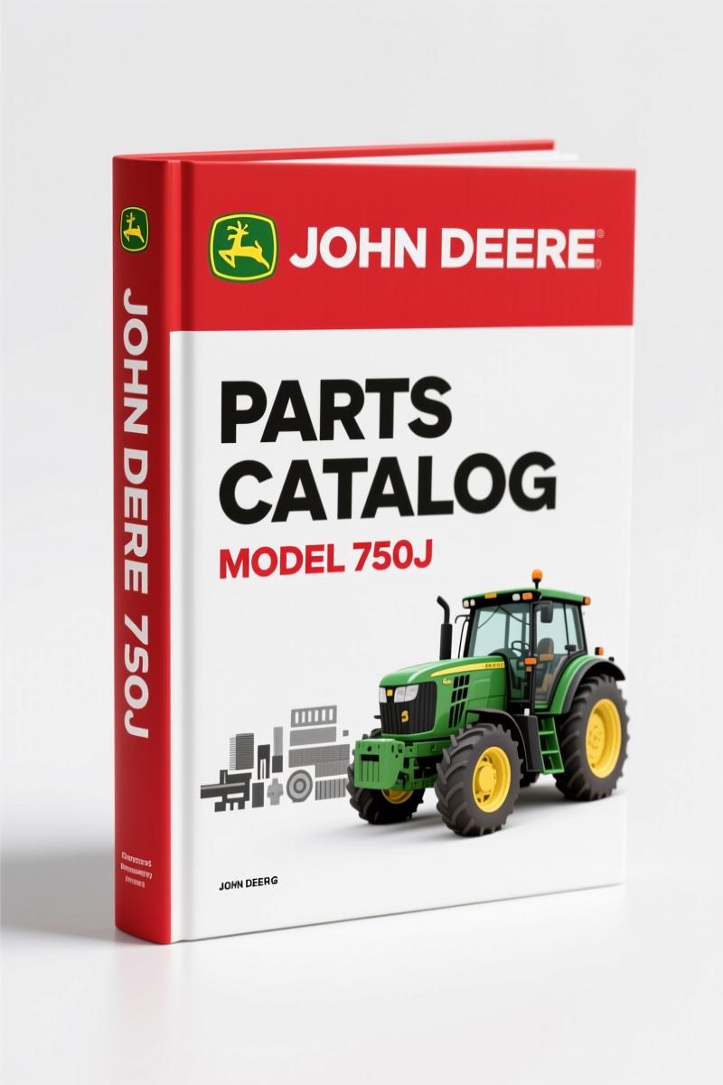 John Deere 750J 2007 Parts Catalog – OEM Track & Drive Exploded Views