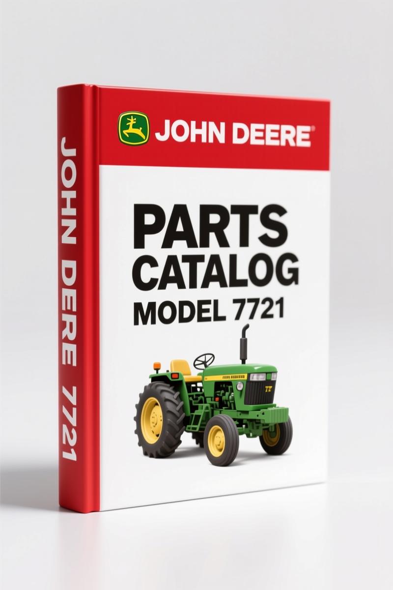 John Deere 7721 1982 Parts Catalog – 428 Pages of OEM Part Numbers & Exploded Views
