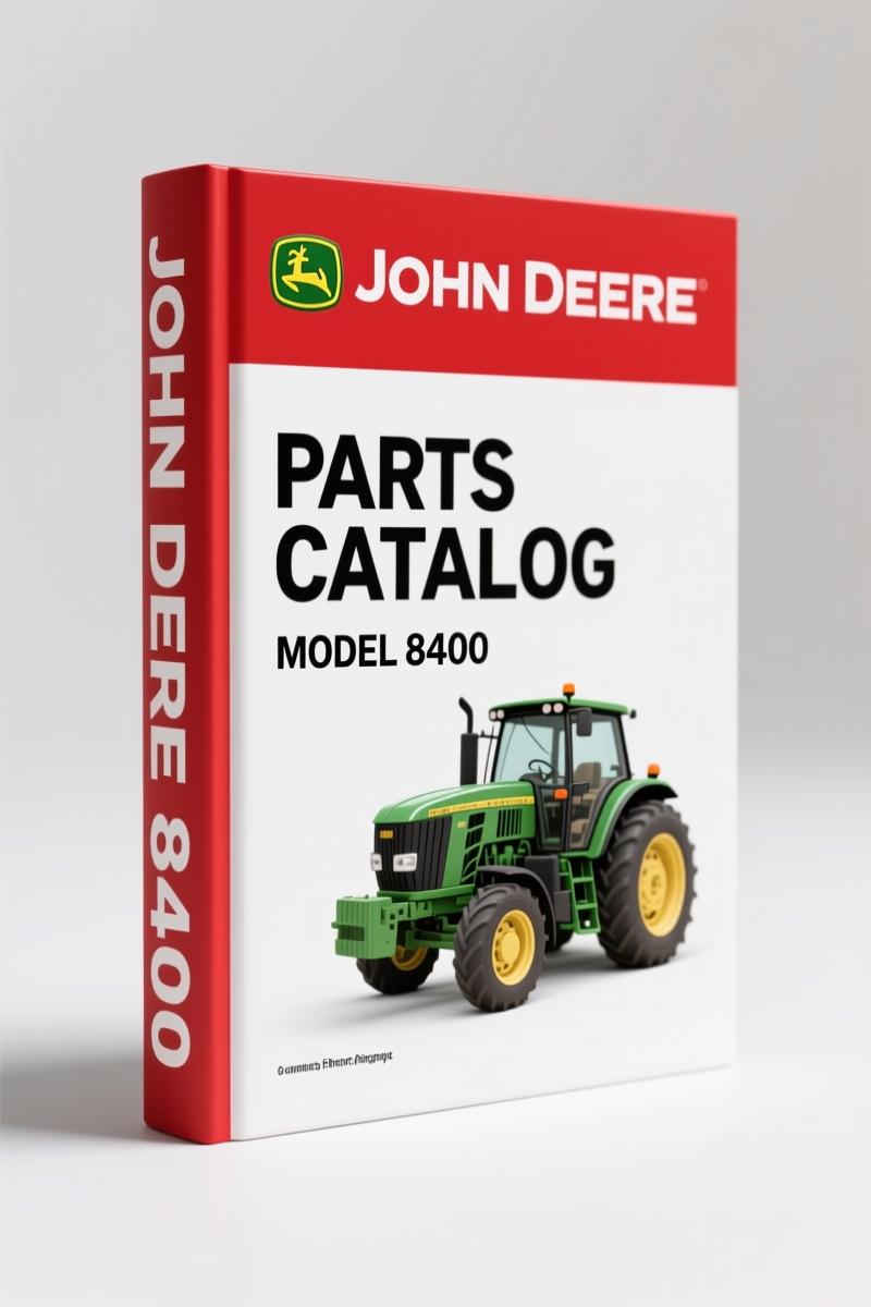 John Deere 8100, 8200, 8300, 8400 1999 Parts Catalog – 1229 Pages OEM