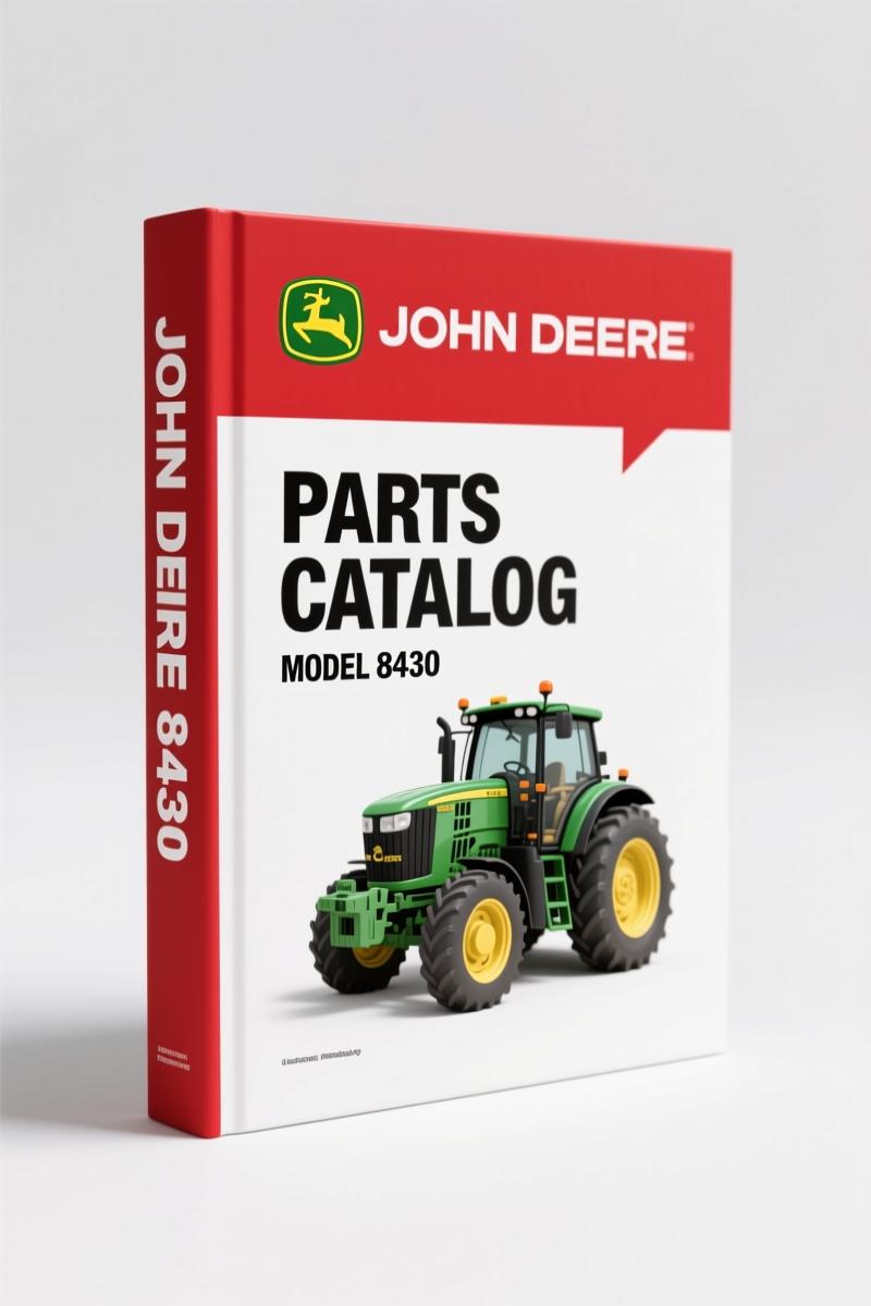 John Deere 8130, 8230, 8330, 8430, 8530 2006 Parts Catalog – 1007 Pages OEM