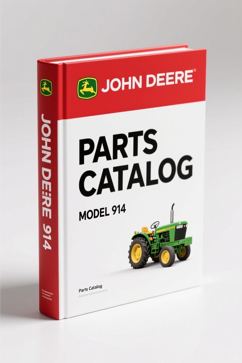 John Deere 912, 914 1999 Parts Catalog – OEM Parts Data for Belt Pickup Platforms