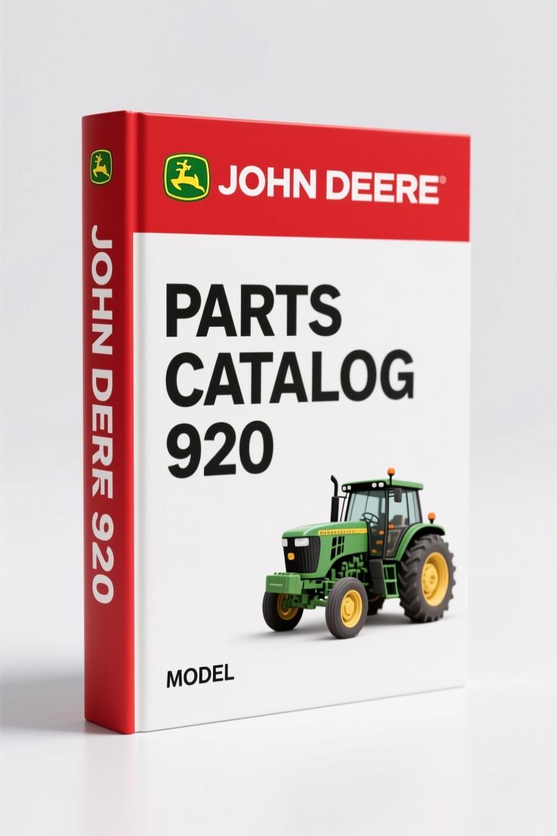John Deere 918, 920 1998 Parts Catalog - OEM Parts Data