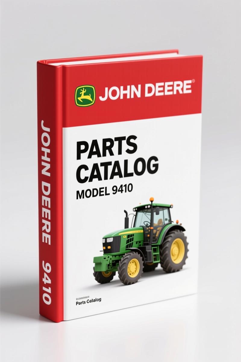 John Deere 9410 2000 Parts Catalog – OEM Parts Data for 9410 Maximizer Combine