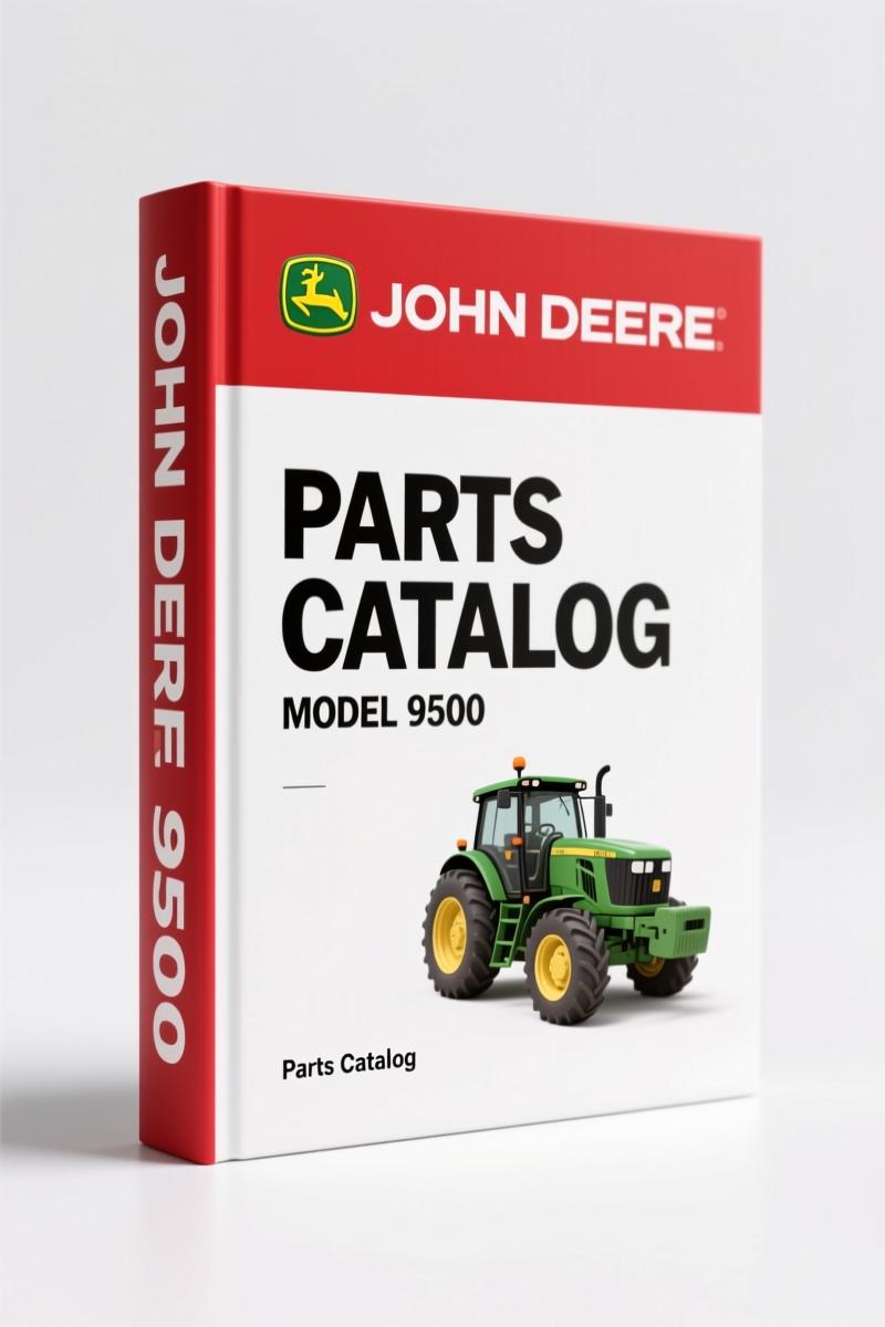 John Deere 9500, SH9500 1998 Parts Catalog – 1399 Pages OEM Exploded Views