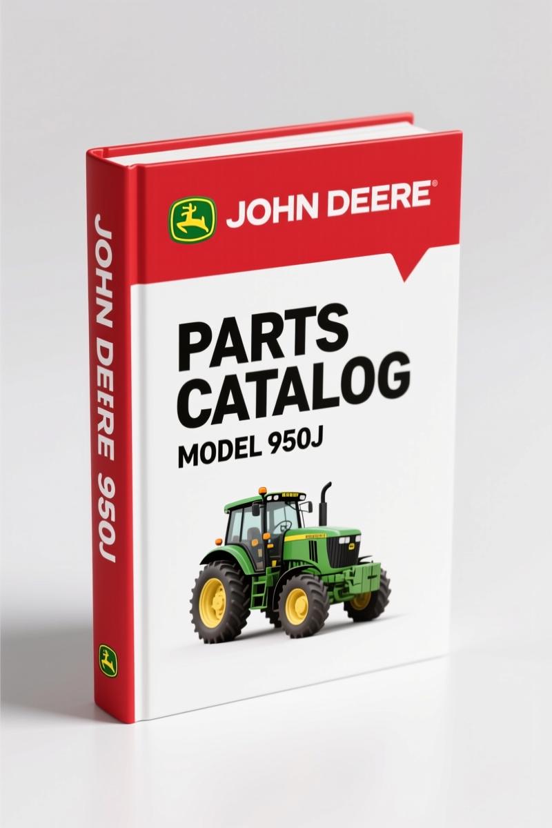 John Deere 950J 2007 Parts Catalog – 466 Pages OEM Undercarriage & Track System