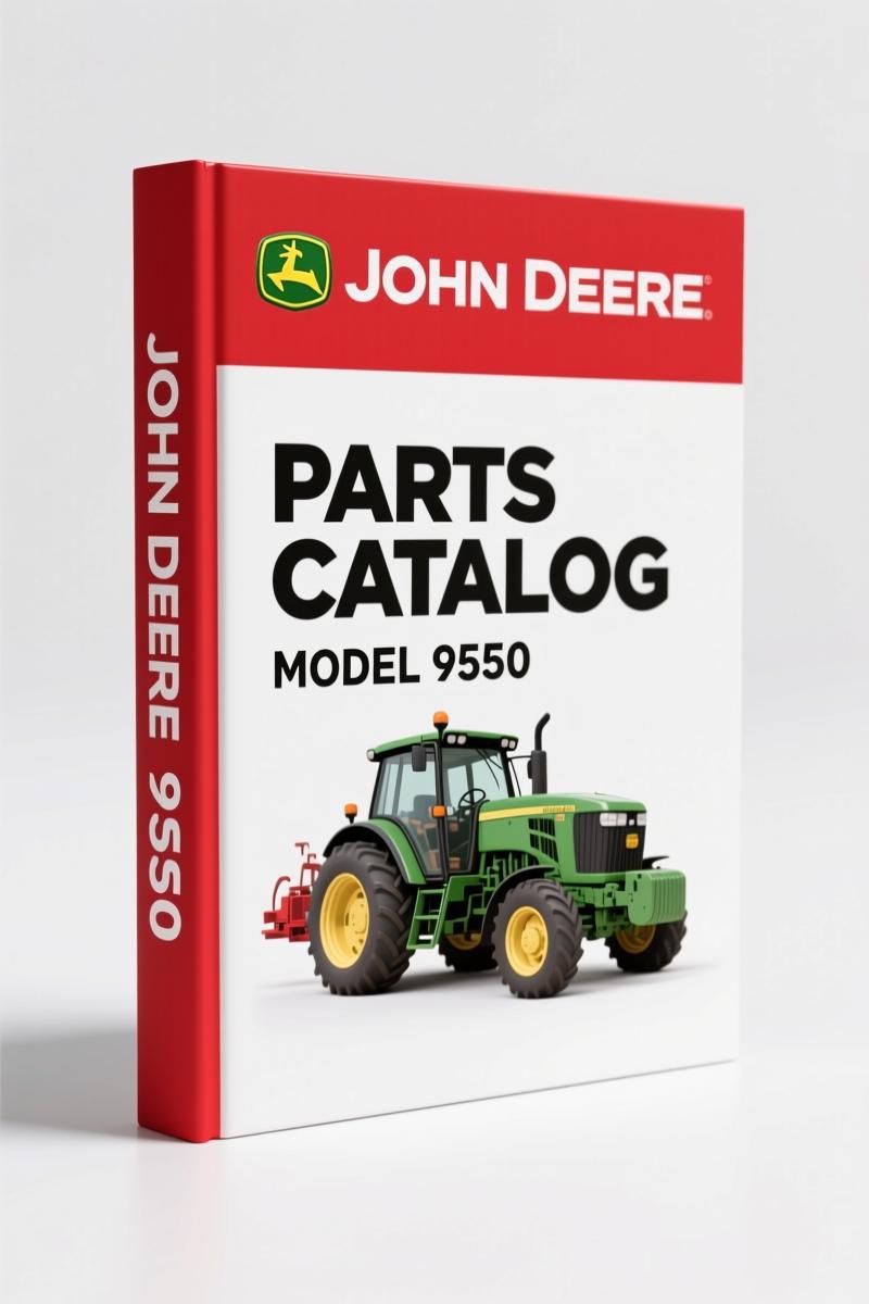 John Deere 9550, 9550SH 2000 Parts Catalog – 925-Page OEM Parts Data