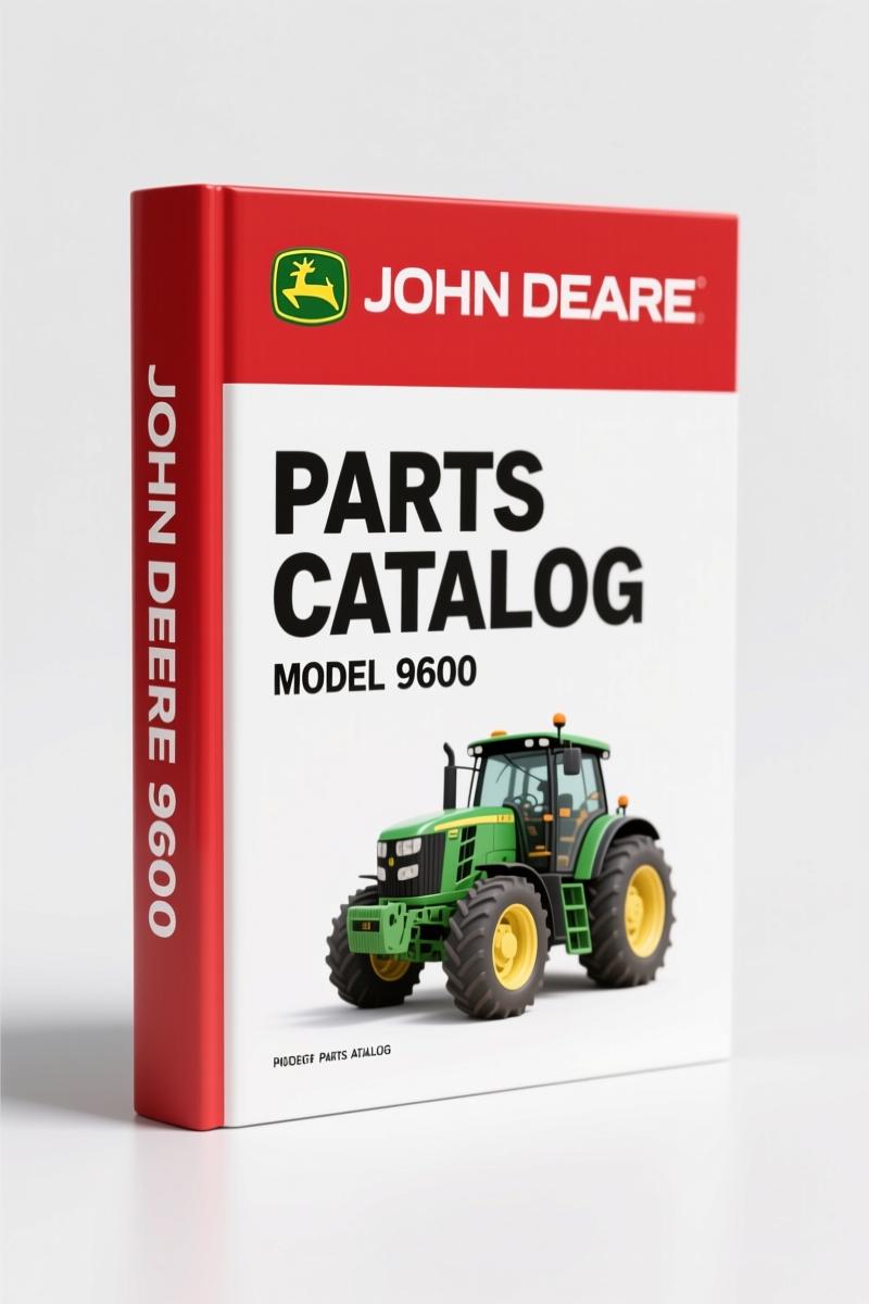 John Deere 9600 1998 Parts Catalog – 1388 Pages OEM Exploded Views