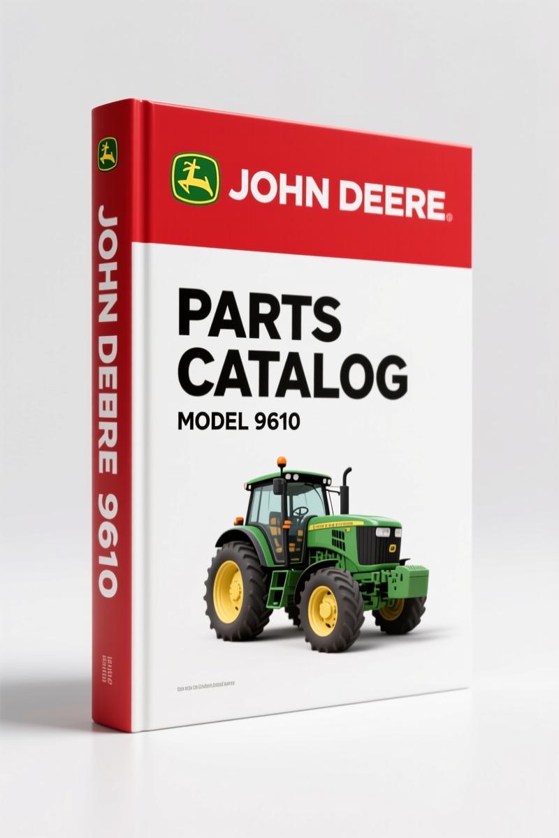 John Deere 9610 2000 Parts Catalog – 1043 Pages of OEM Parts Data
