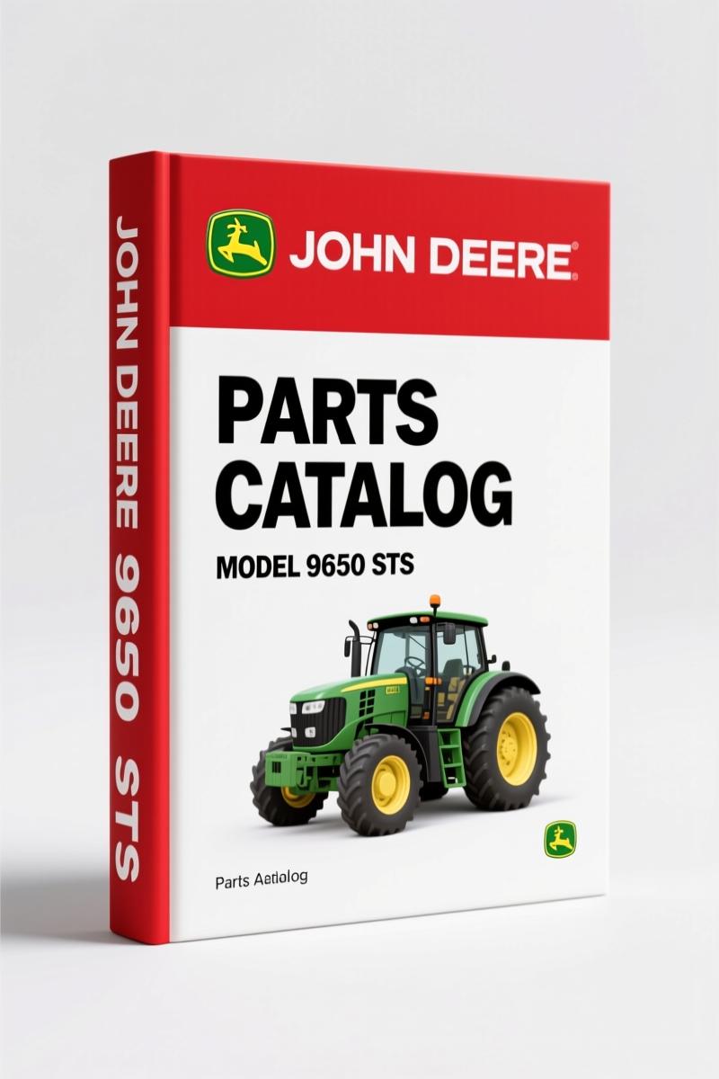 John Deere 9650 STS, 9750 STS 2000 Parts Catalog – 796 Pages OEM