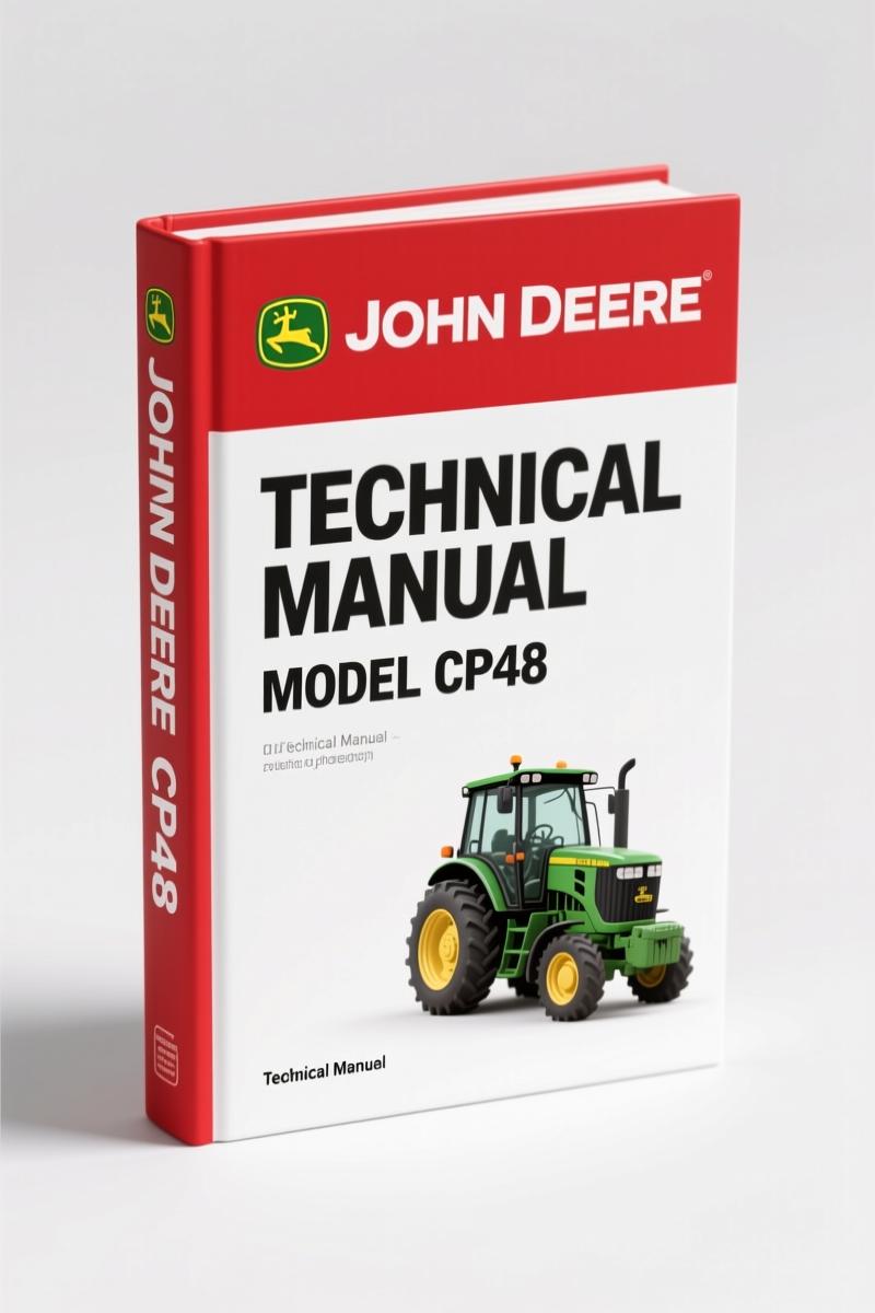 John Deere CP48 2006 Technical Manual – 102 Pages OEM Service Data
