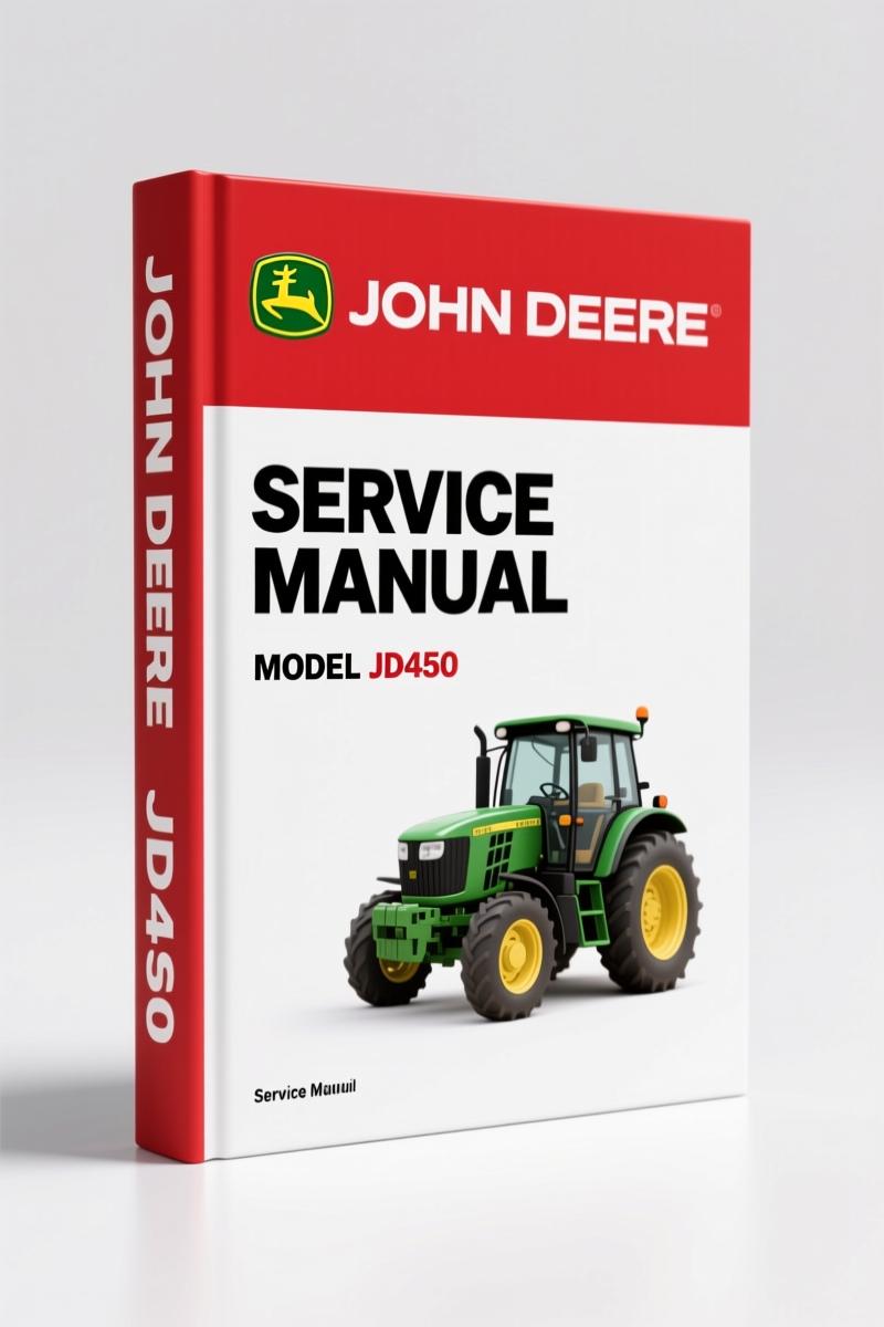 John Deere JD450 1987 Service Manual – OEM Factory Specifications