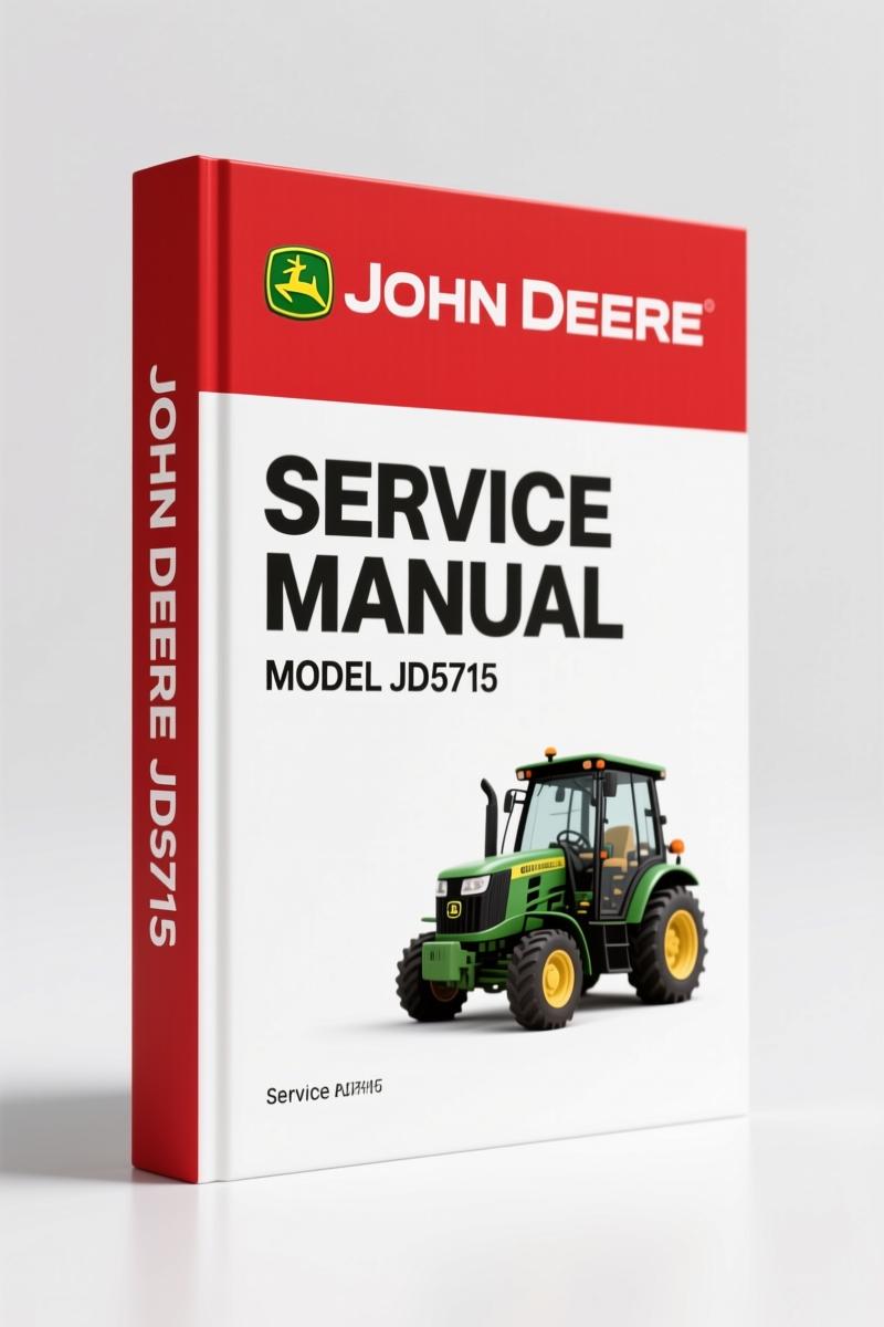 John Deere JD5715 2012 Service Manual - 216 Pages OEM Factory Specs