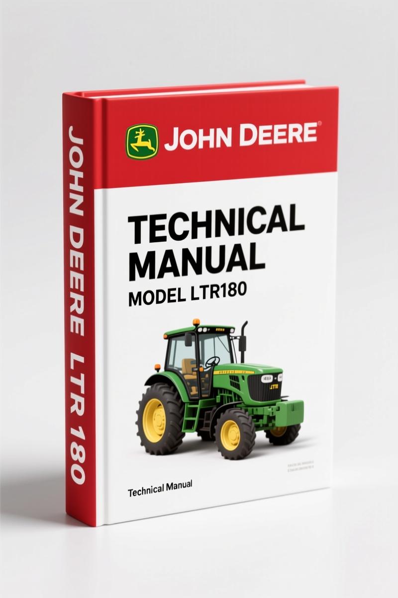 John Deere LTR155, LTR166, LTR180 2002 Technical Manual – 436 Pages