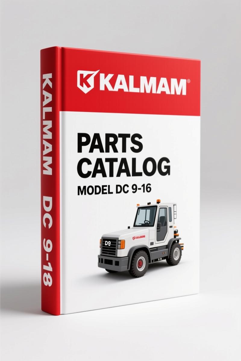 Kalmar DC 9-16 1998 Parts Catalog – 1648 Pages OEM Parts Index