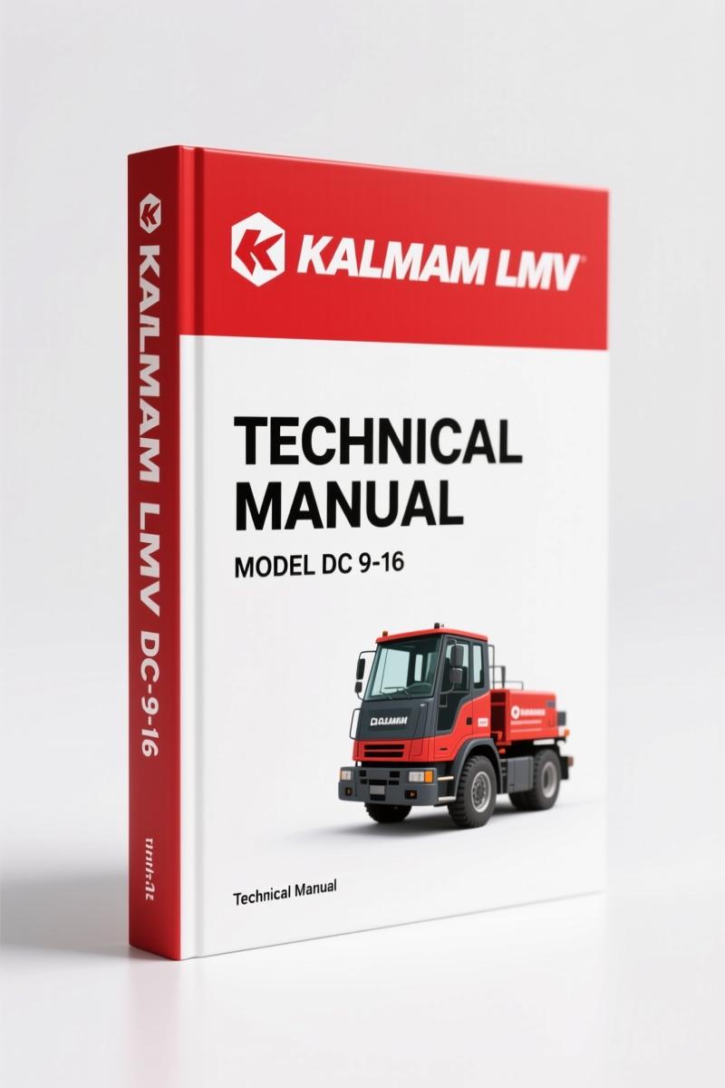 Kalmar LMV DC 9-16 1993 Technical Manual – Factory Forklift Guide