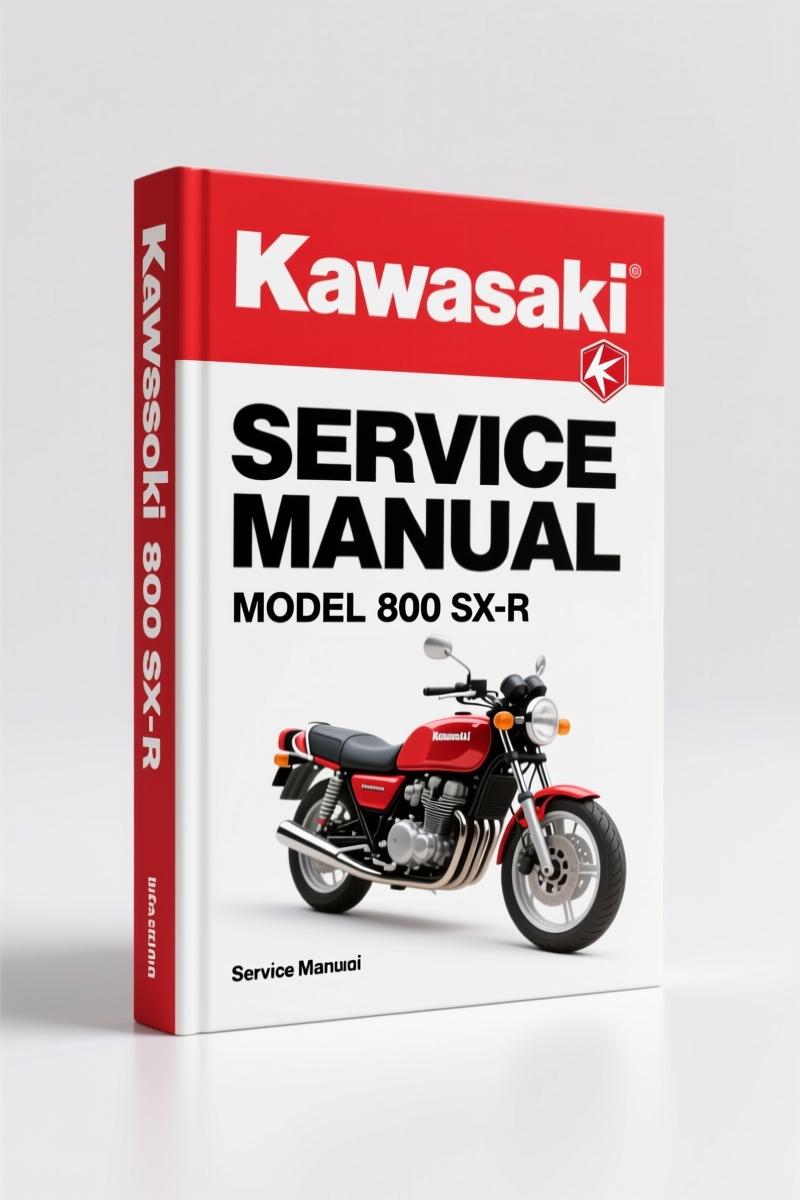 Kawasaki 800 SX-R Service Manual – 254 Pages of OEM Factory Specs