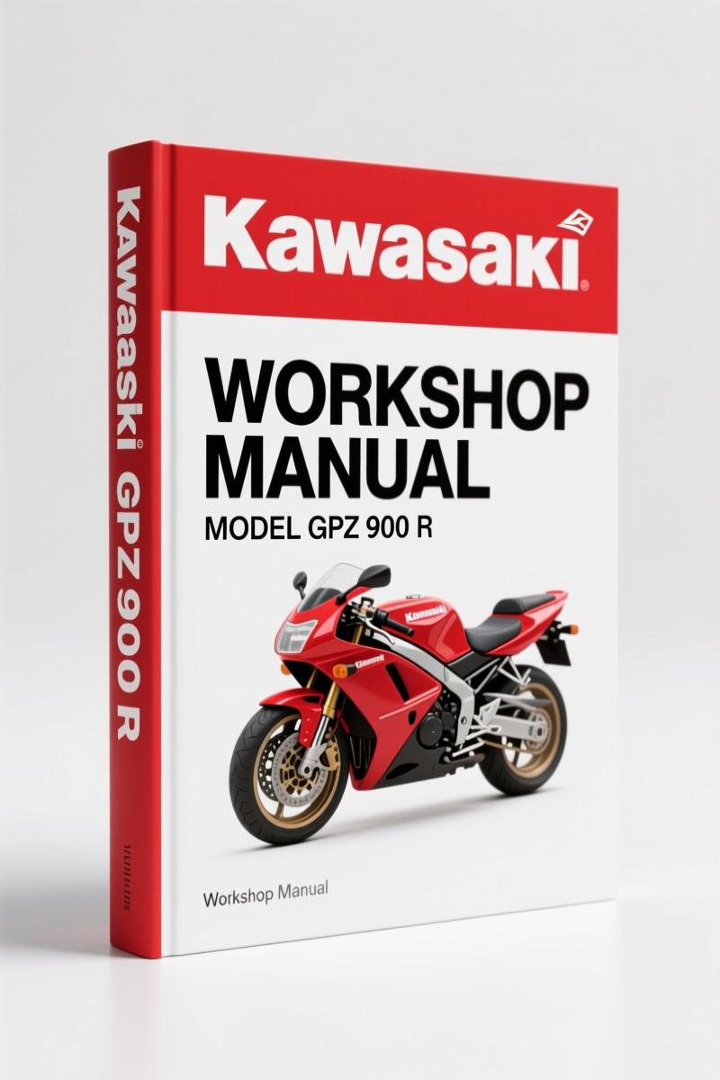 Kawasaki GPZ 900 R Workshop Manual – 244 Pages Factory Specs