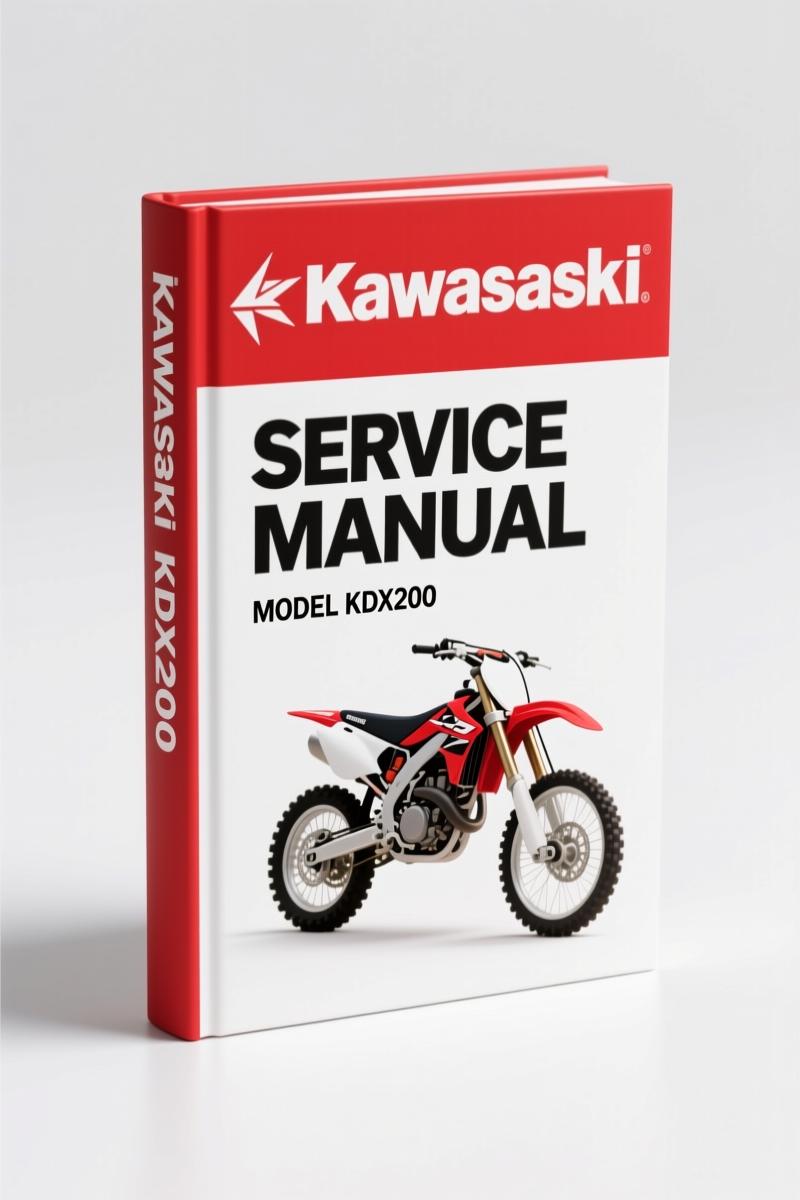 Kawasaki KDX200 Service Manual – 174 Pages of Factory Specs | AutoFix Global