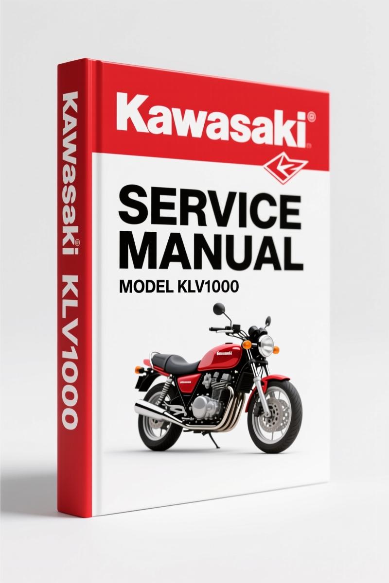Kawasaki KLV1000 Service Manual – 529 Pages OEM Specs