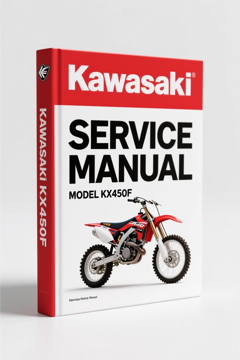 Kawasaki KX450F Service Manual – 369 Pages OEM Specs