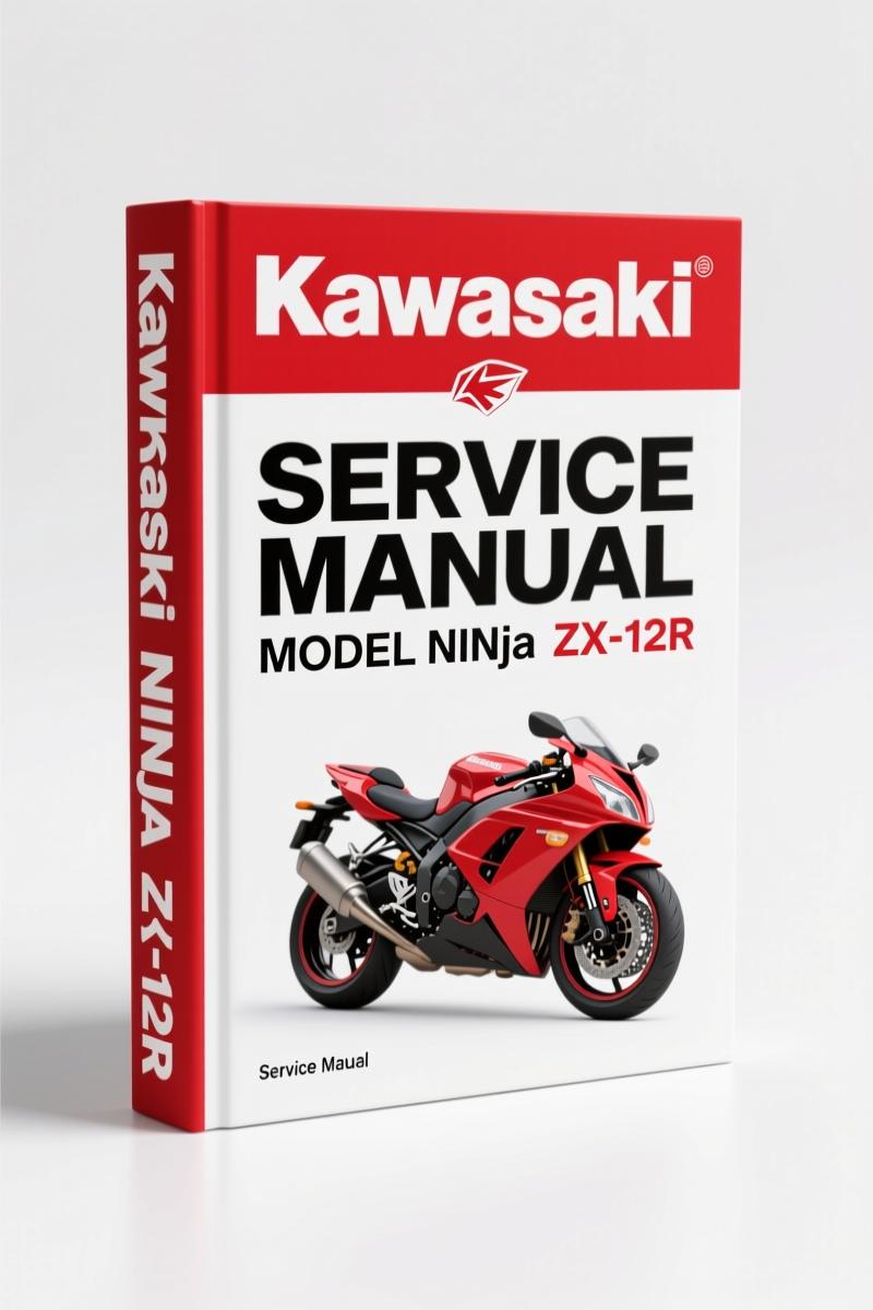 Kawasaki Ninja ZX-12R Service Manual – 613 Pages OEM Specs