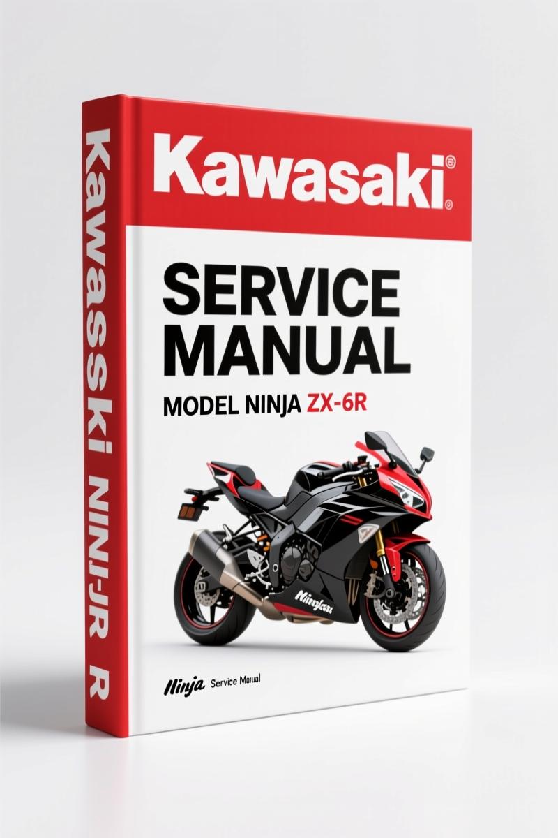 Kawasaki Ninja ZX-6R Service Manual – 332 Pages of OEM Specs