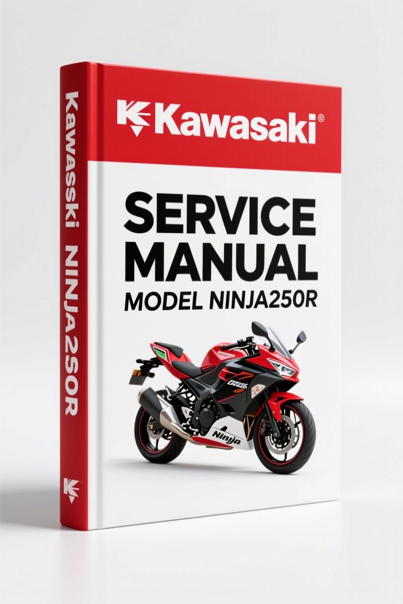 Kawasaki Ninja250R, GPX250R Service Manual – OEM Factory Specs