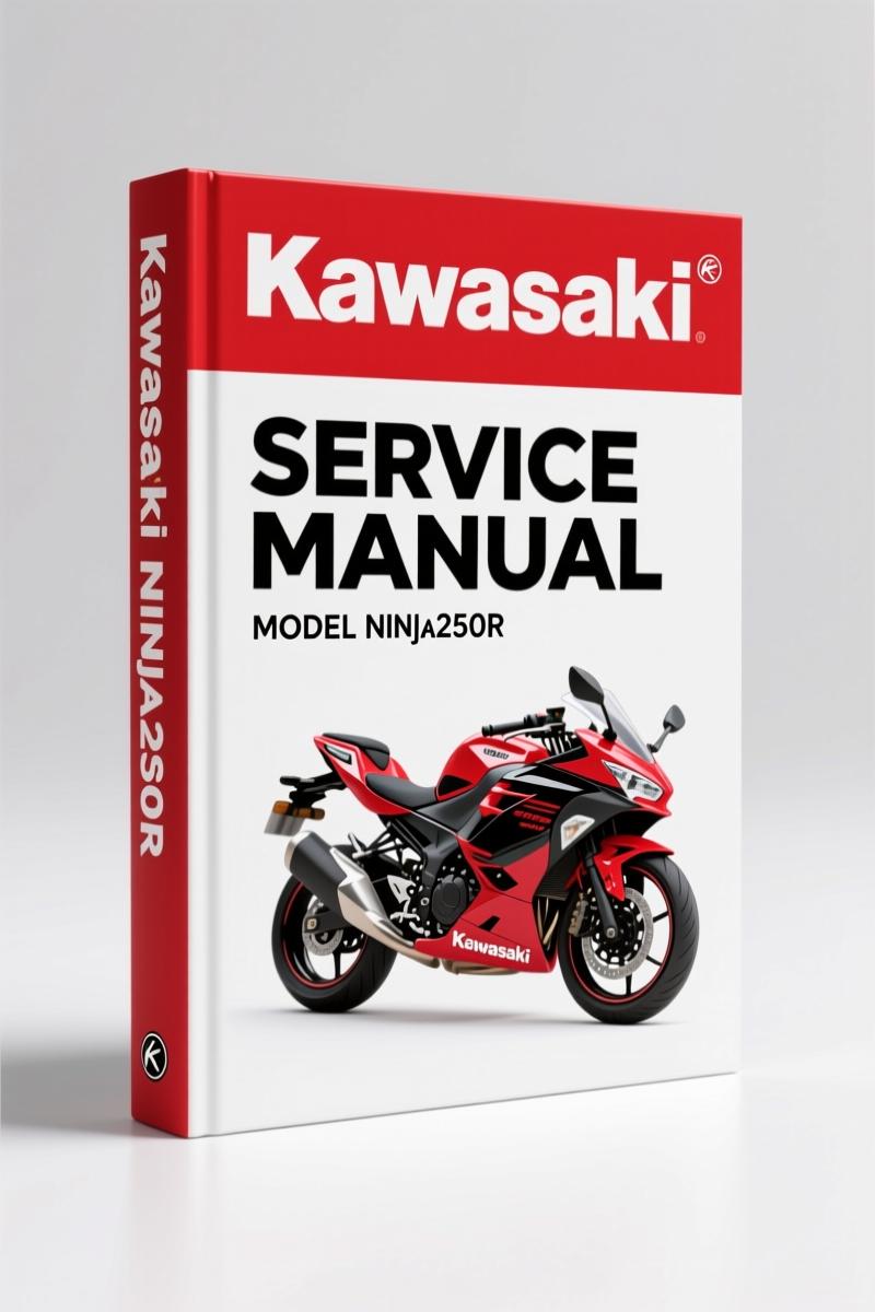 Kawasaki Ninja250R, GPX250R Service Manual – 248 Pages OEM Specs
