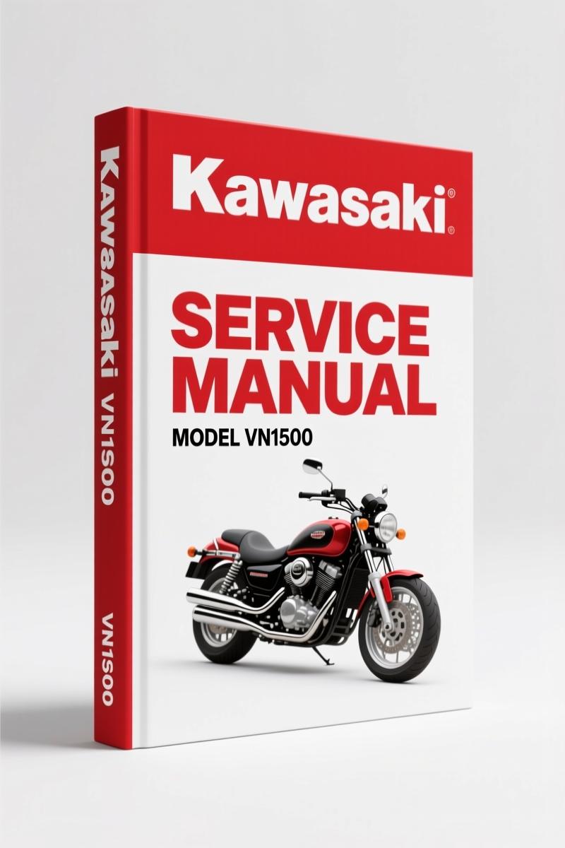 Kawasaki VN1500 Service Manual – 270 Pages Factory OEM Data