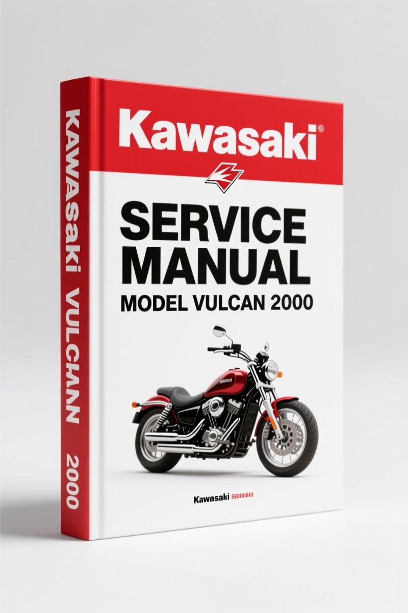 Kawasaki VN2000, Vulcan 2000 Service Manual – 633 Pages OEM Specs