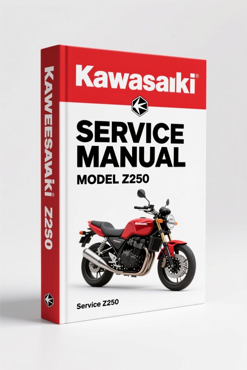 Kawasaki Z250, KZ305 Service Manual – 313 Pages OEM Specs