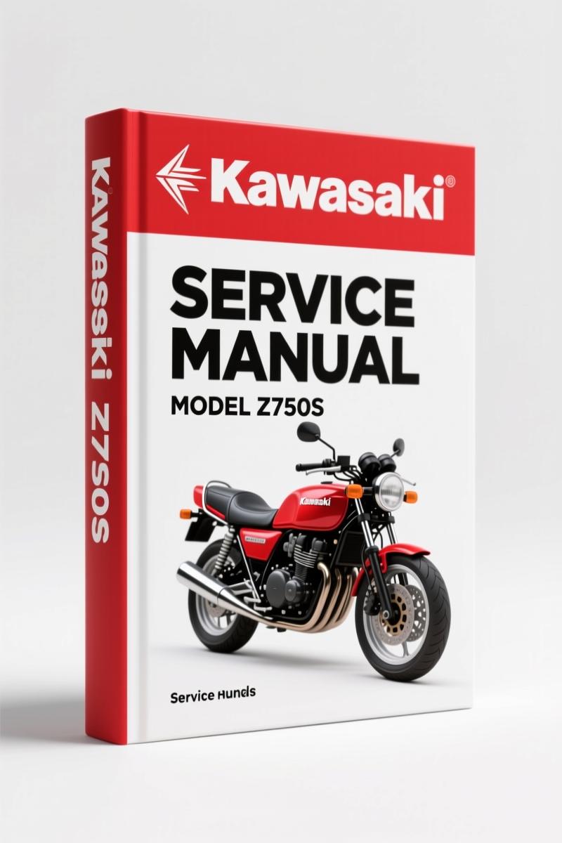 Kawasaki Z750S Service Manual – 571 Pages Factory Specs